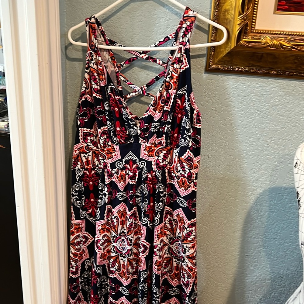Sleeveless maxi dress